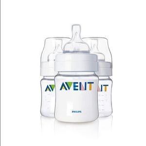 New 3 pack Classic Avent bottle set